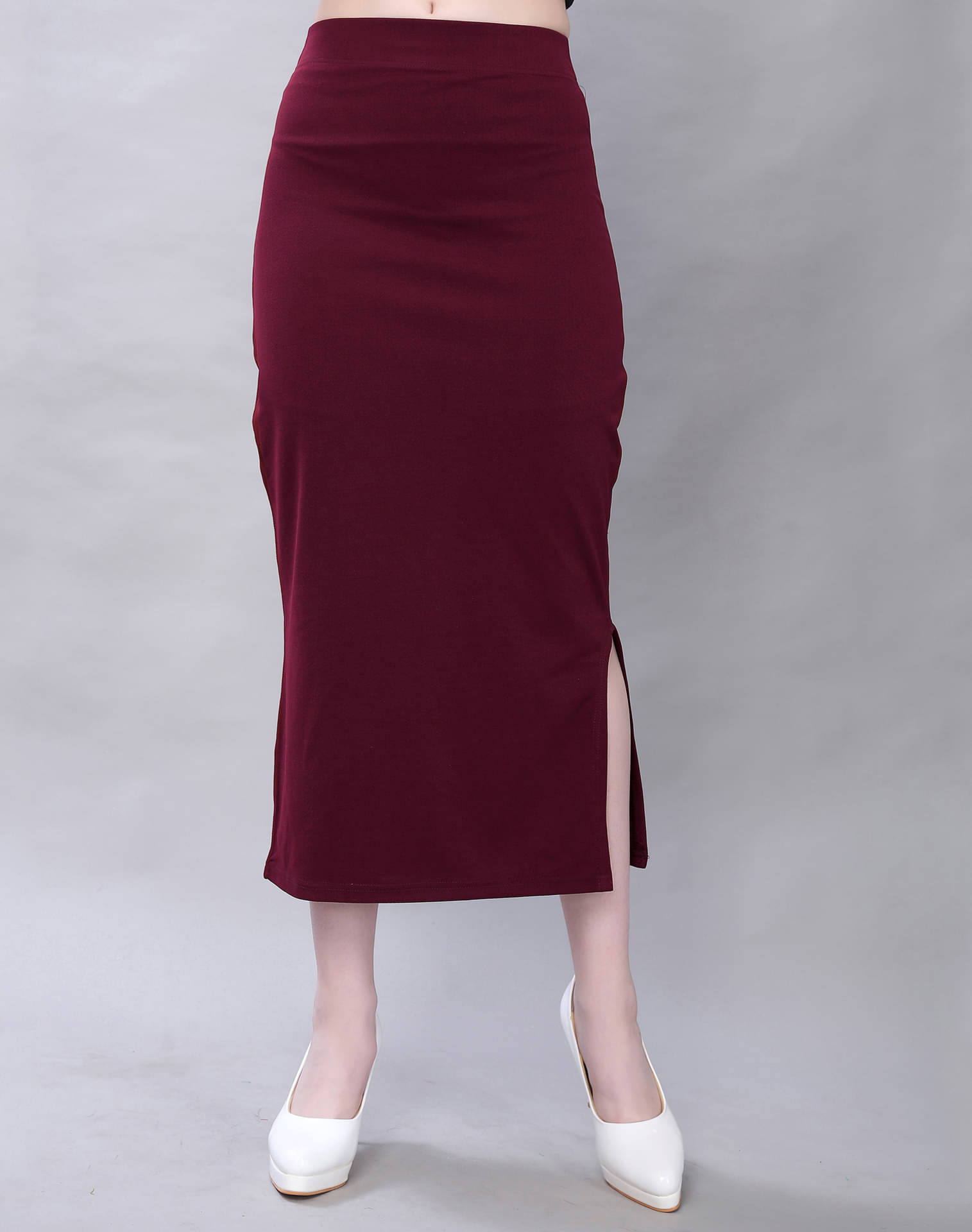 Selvia Brown Lycra Petticoat - Single Selvia Brown Lycra Petticoat - Single