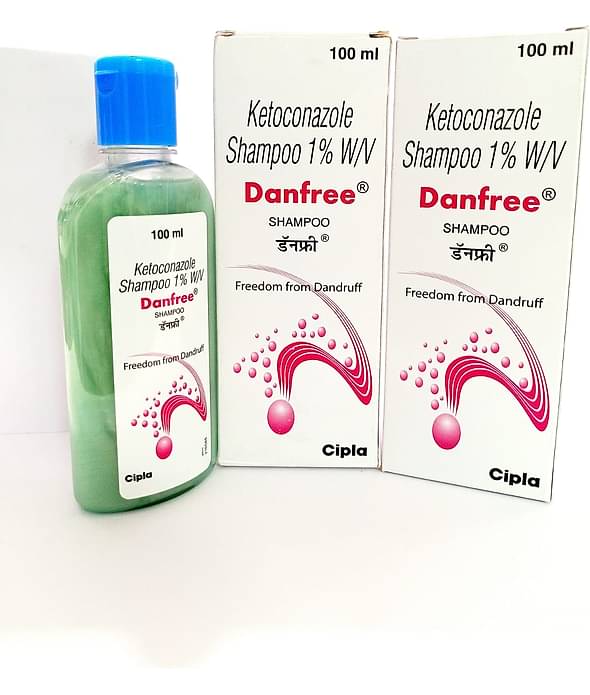 DANFREE 1% ANTIDANDRUFF SHAMPOO PACK OF 2) Baby Shampoo 100 ml