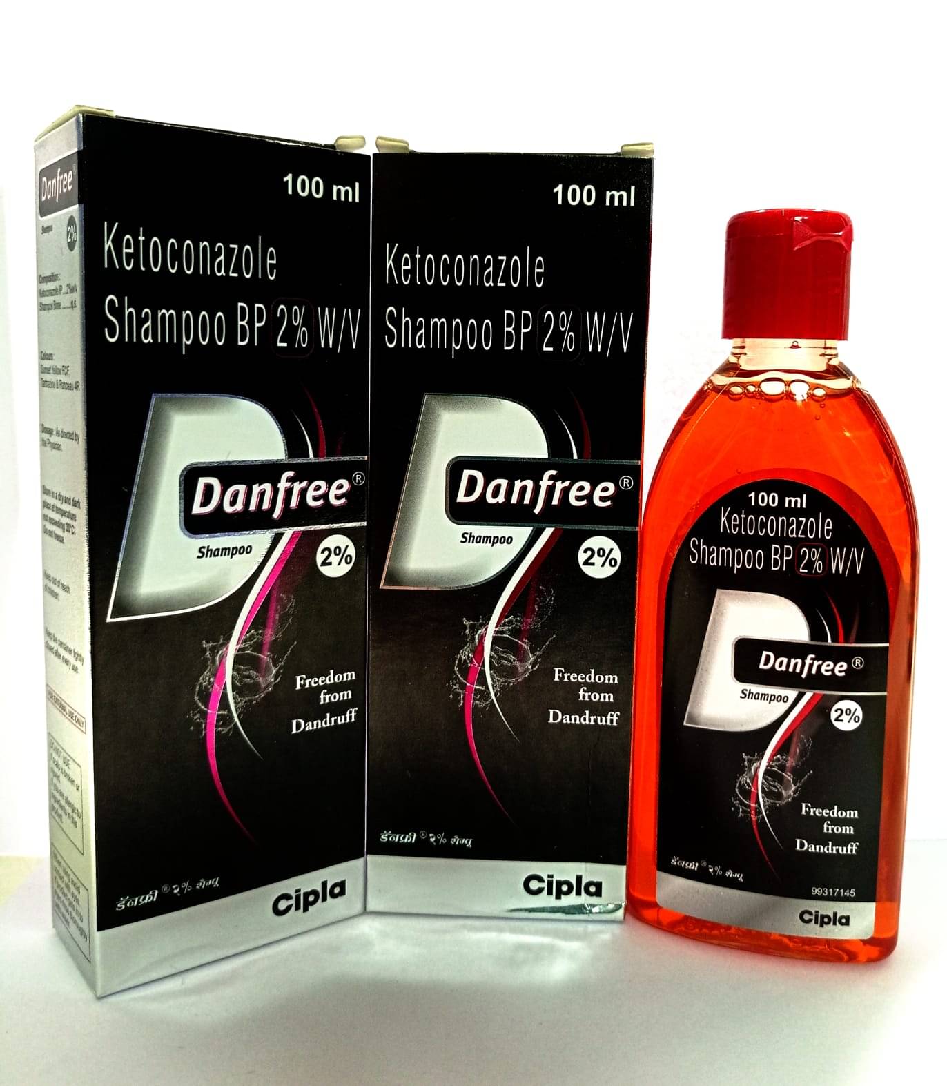     			DANFREE 2% ANTIDANDRUFF SHAMPOO ( PACK OF 2) Baby Shampoo 100 ml ( 2 pcs )