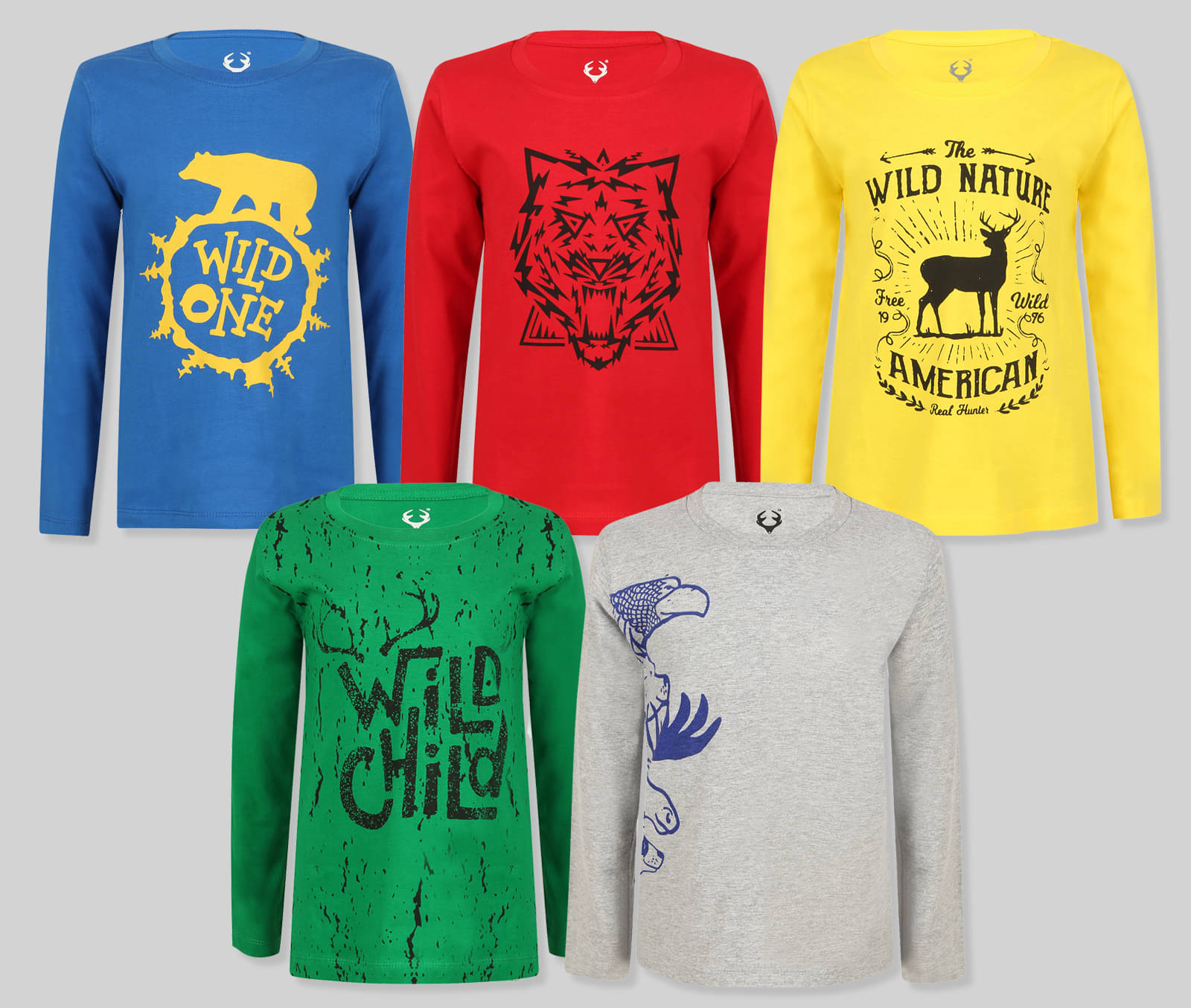     			E1K Pack of 1 Boys Cotton T-Shirt ( Multicolor )