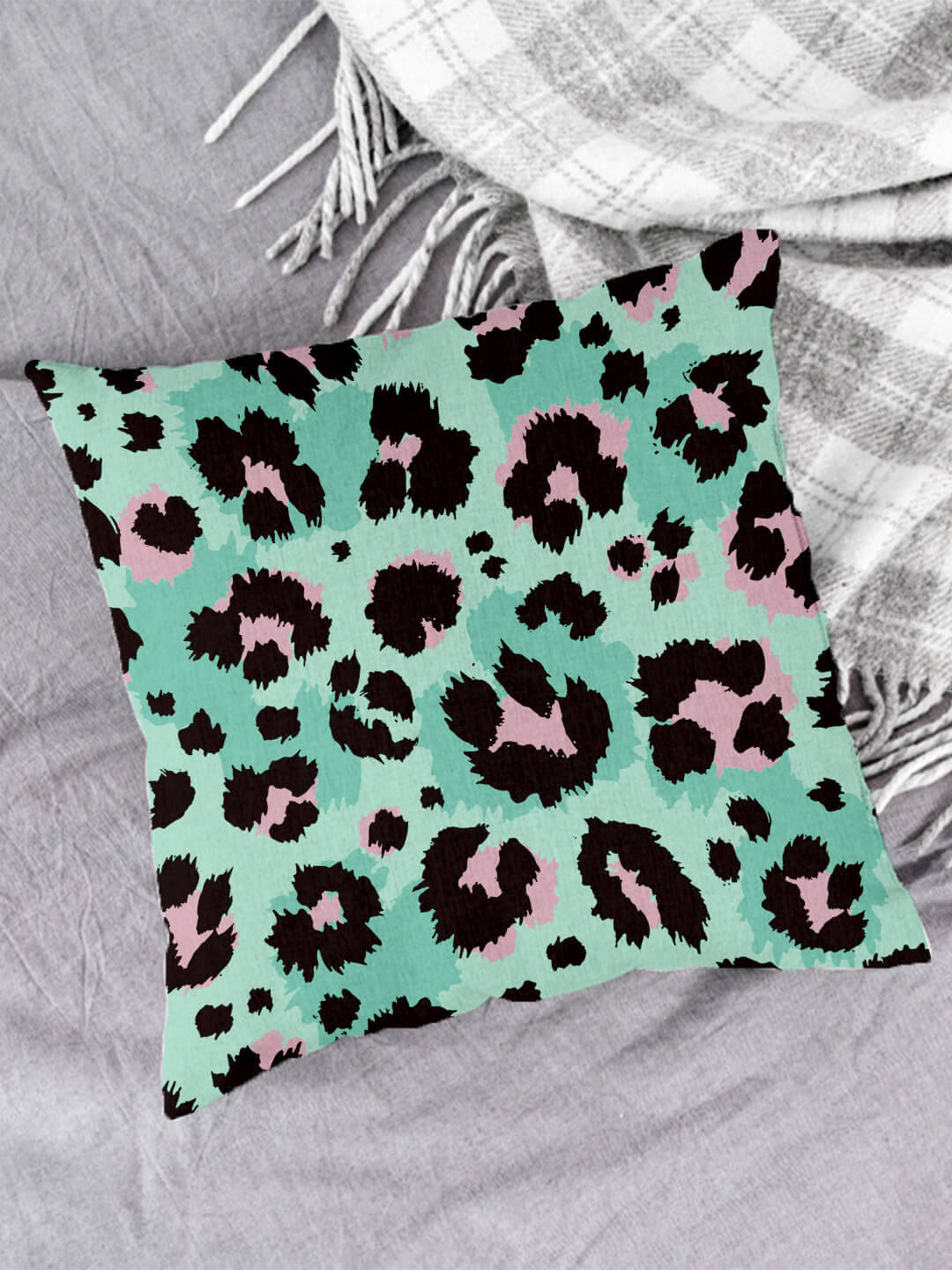 Houzzcode - Water Repellent Blue Polyester Pillow Covers 40x40x3 ( Pack of 1 ) Houzzcode - Water Repellent Blue Polyester Pillow Covers 40x40x3 ( Pack of 1 )