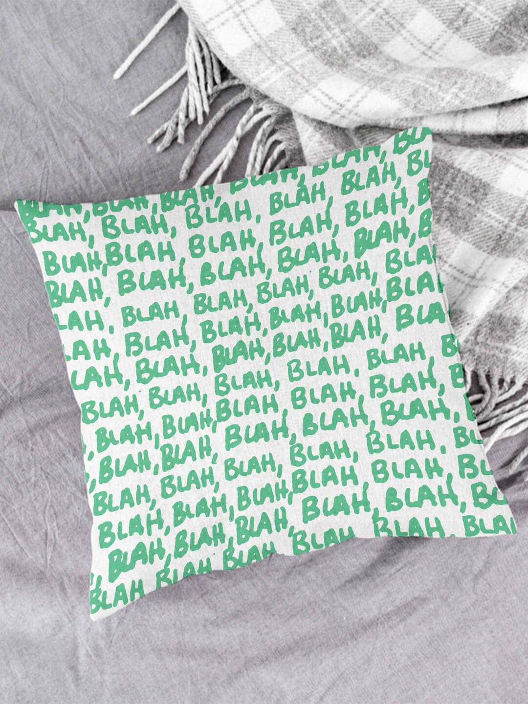 Houzzcode - Water Repellent Green Polyester Pillow Covers 40x40x3 ( Pack of 1 ) Houzzcode - Water Repellent Green Polyester Pillow Covers 40x40x3 ( Pack of 1 )