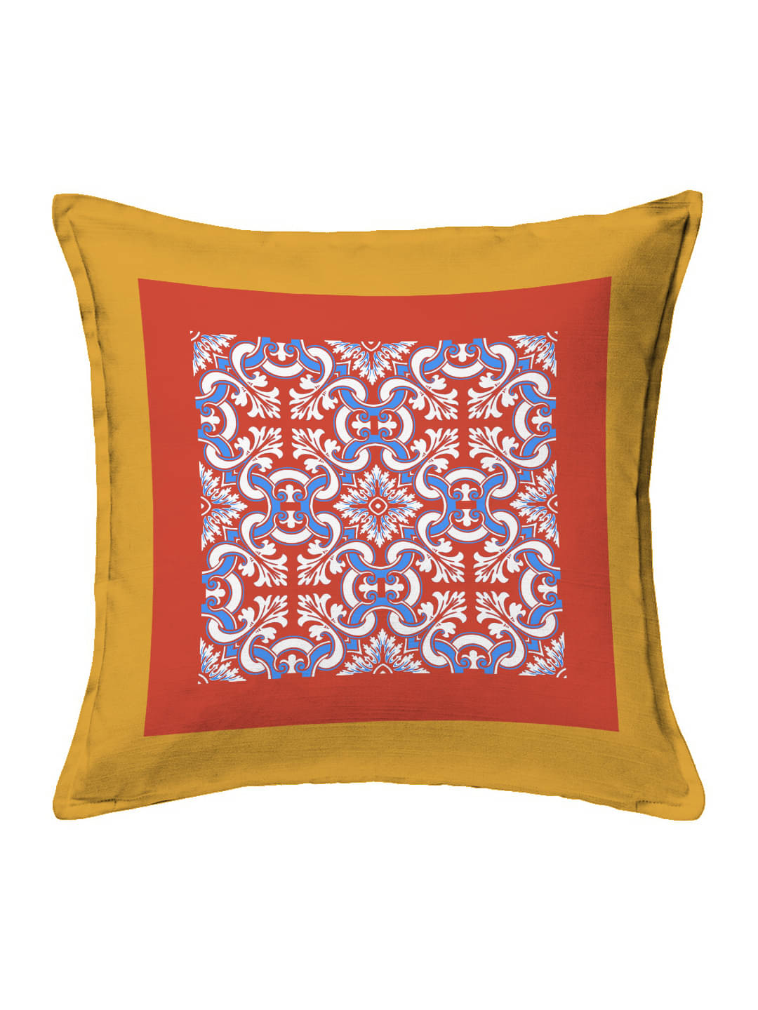 Houzzcode - Water Repellent Multi Polyester Pillow Covers 40x40x3 ( Pack of 1 ) Houzzcode - Water Repellent Multi Polyester Pillow Covers 40x40x3 ( Pack of 1 )