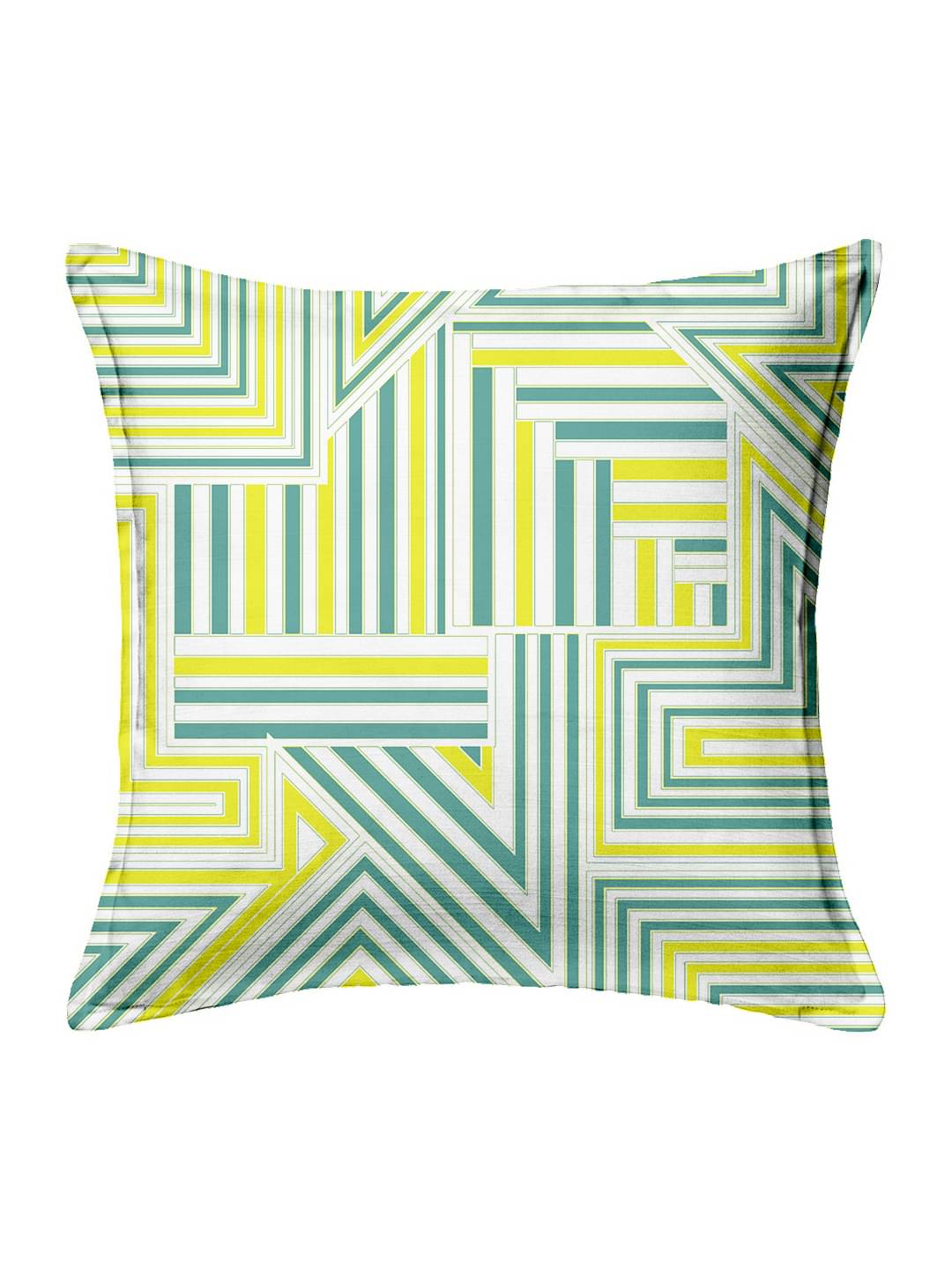 Houzzcode - Water Repellent Multi Polyester Pillow Covers 40x40x3 ( Pack of 1 ) Houzzcode - Water Repellent Multi Polyester Pillow Covers 40x40x3 ( Pack of 1 )