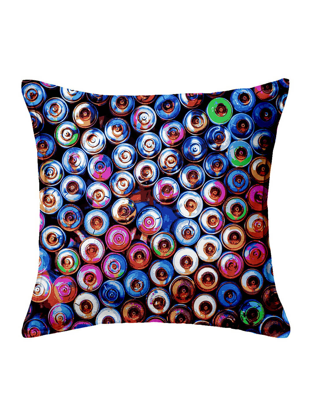 Houzzcode - Water Repellent Purple Polyester Pillow Covers 40x40x3 ( Pack of 1 ) Houzzcode - Water Repellent Purple Polyester Pillow Covers 40x40x3 ( Pack of 1 )