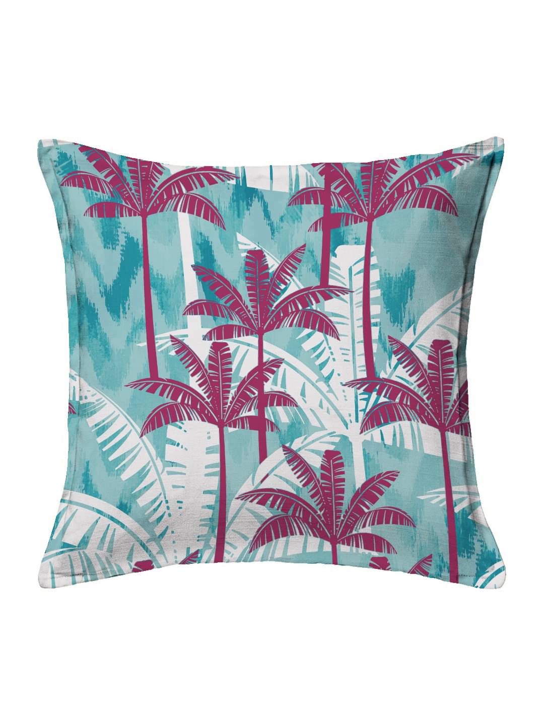 Houzzcode - Water Repellent Sky Blue Polyester Pillow Covers 40x40x3 ( Pack of 1 ) Houzzcode - Water Repellent Sky Blue Polyester Pillow Covers 40x40x3 ( Pack of 1 )