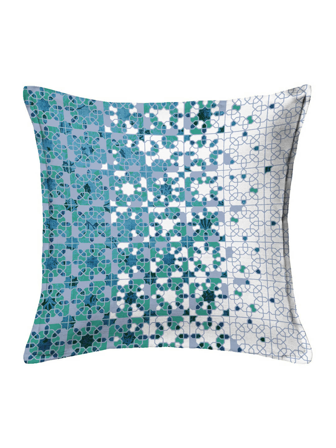 Houzzcode - Water Repellent Sky Blue Polyester Pillow Covers 40x40x3 ( Pack of 1 ) Houzzcode - Water Repellent Sky Blue Polyester Pillow Covers 40x40x3 ( Pack of 1 )