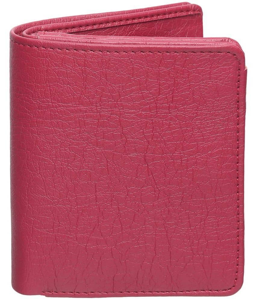 Loopa - Pink PU Men's Two Fold Wallet ( Pack of 1 ) - Handbags | Buy online on ZillyBuy