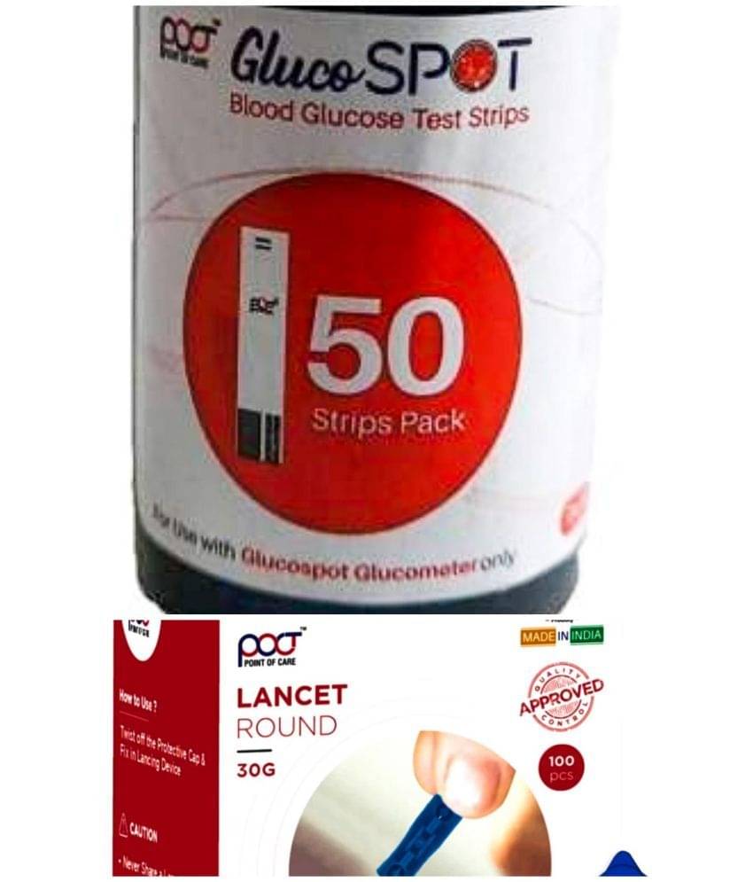     			POCT 50 Strip & Lancet 50 Test Strips