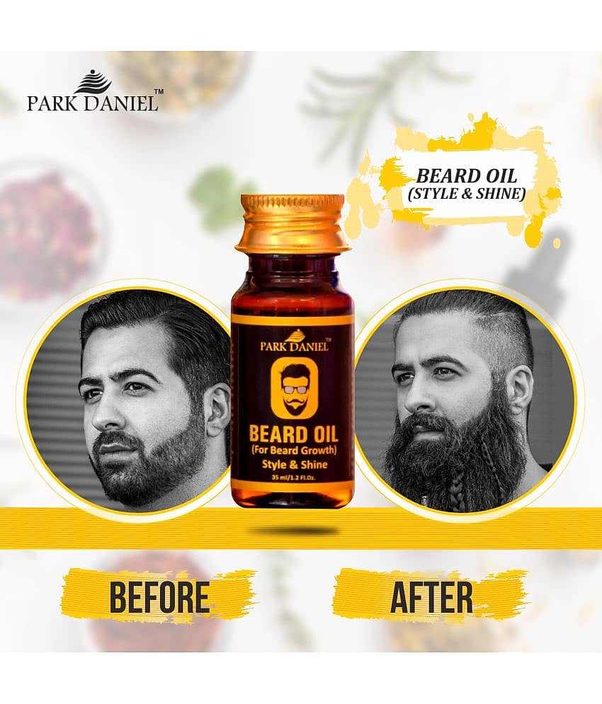 Park Daniel - 35mL Promotes Beard Growth Bear Oil ( Pack of 1 ) - Beard Care and Tools | Buy online on ZillyBuy