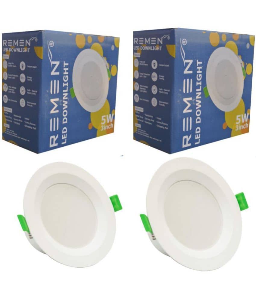 Remen Led Lites - 5W Cool Day Light LED Bulb ( Pack of 2 )