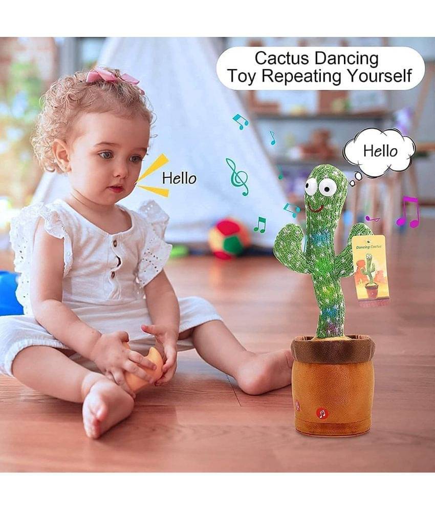 Dancing Cactus Kids Toy , Talking Cactus Toy , Singing...