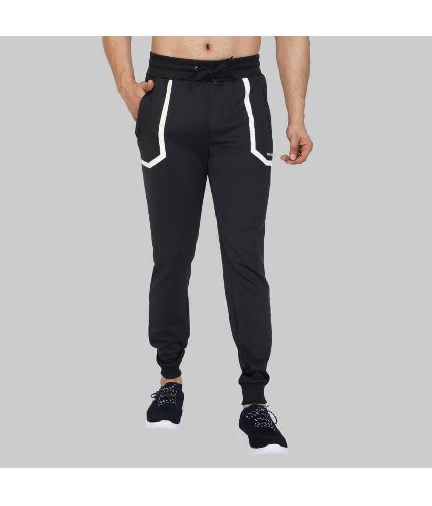 Vector X - Black Polyester Men's Sports Joggers ( Pack of 1 ) Vector X - Black Polyester Men's Sports Joggers ( Pack of 1 )