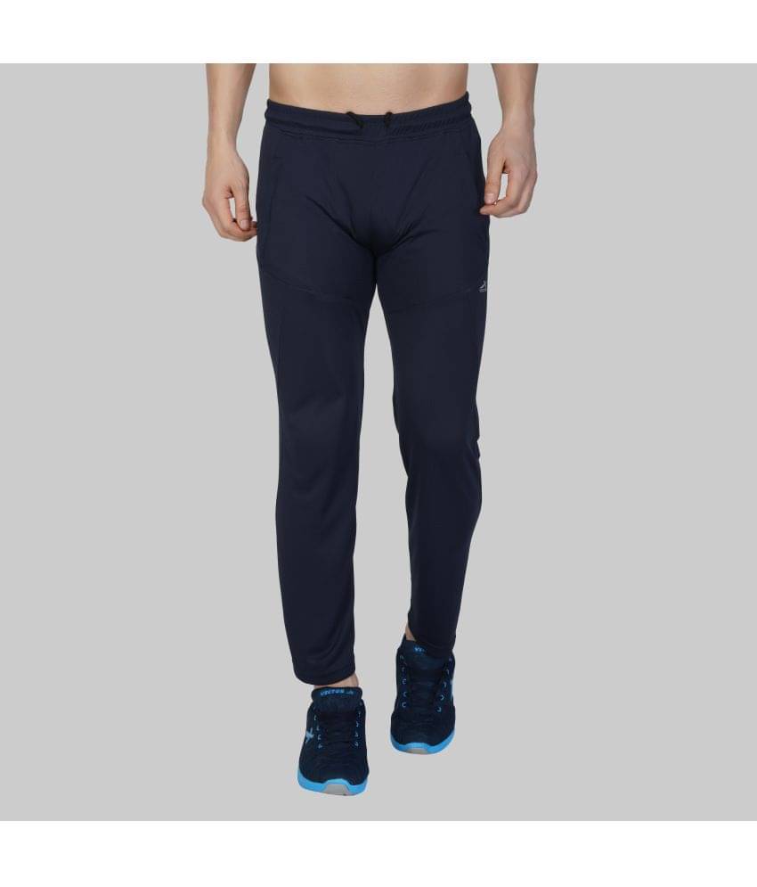 Vector X - Navy Polyester Men's Sports Trackpants ( Pack of 1 ) Vector X - Navy Polyester Men's Sports Trackpants ( Pack of 1 )