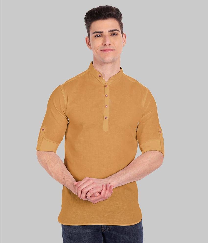 Vida Loca - Coffee Cotton Slim Fit Men's Casual Shirt ( Pack of 1 )     			Vida Loca - Coffee Cotton Slim Fit Men's Casual Shirt ( Pack of 1 )