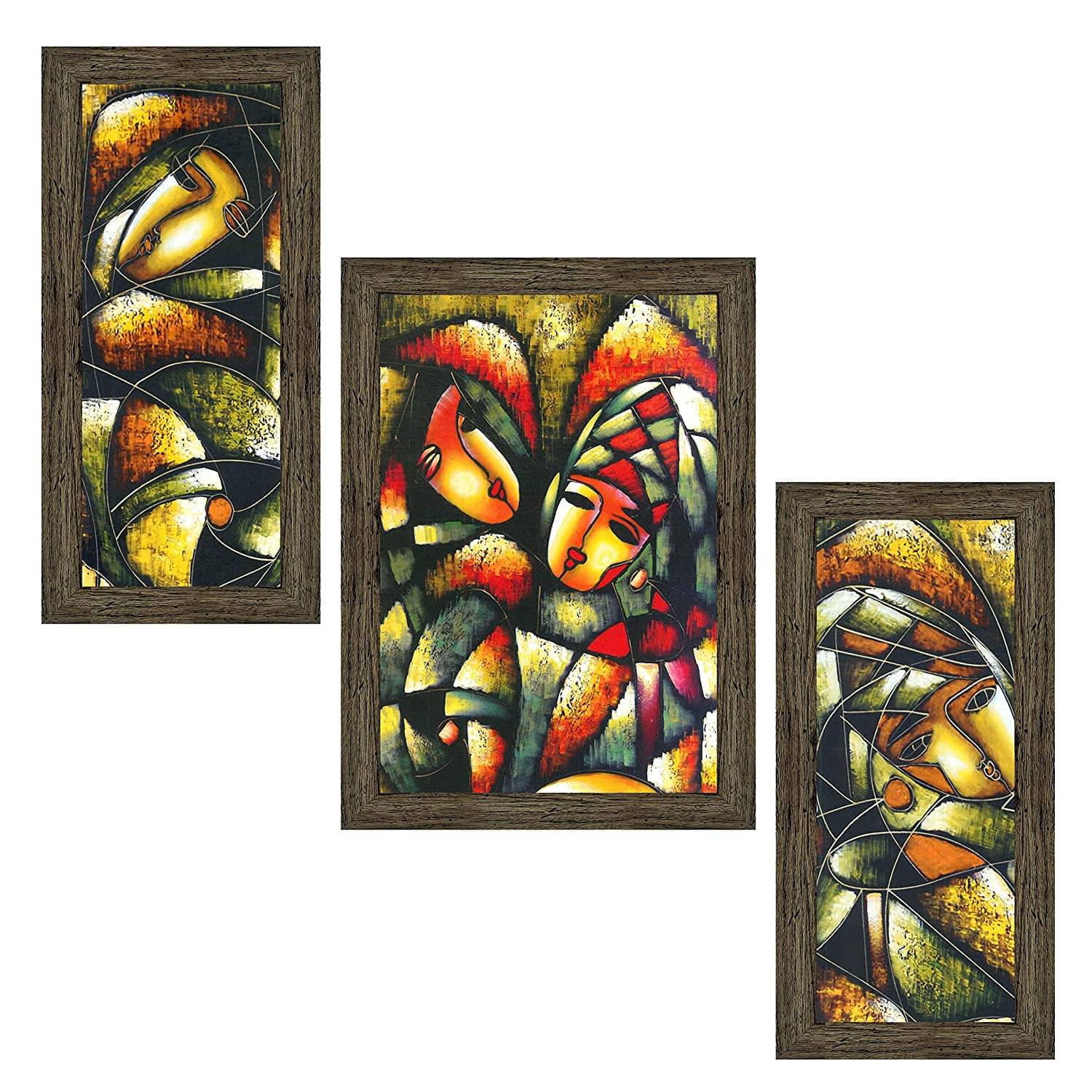     			Indianara - Figurative Painting With Frame