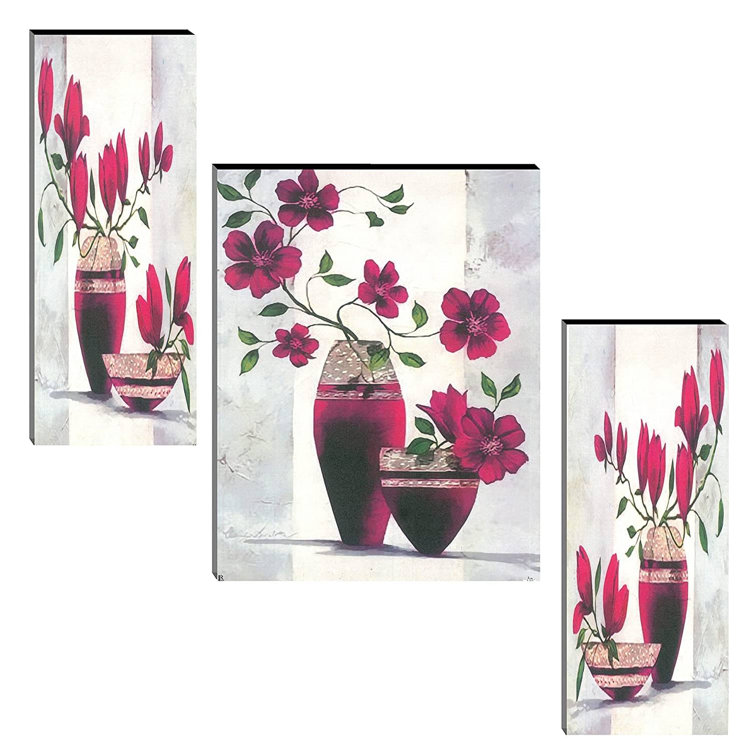     			Indianara - Floral Painting Without Frame