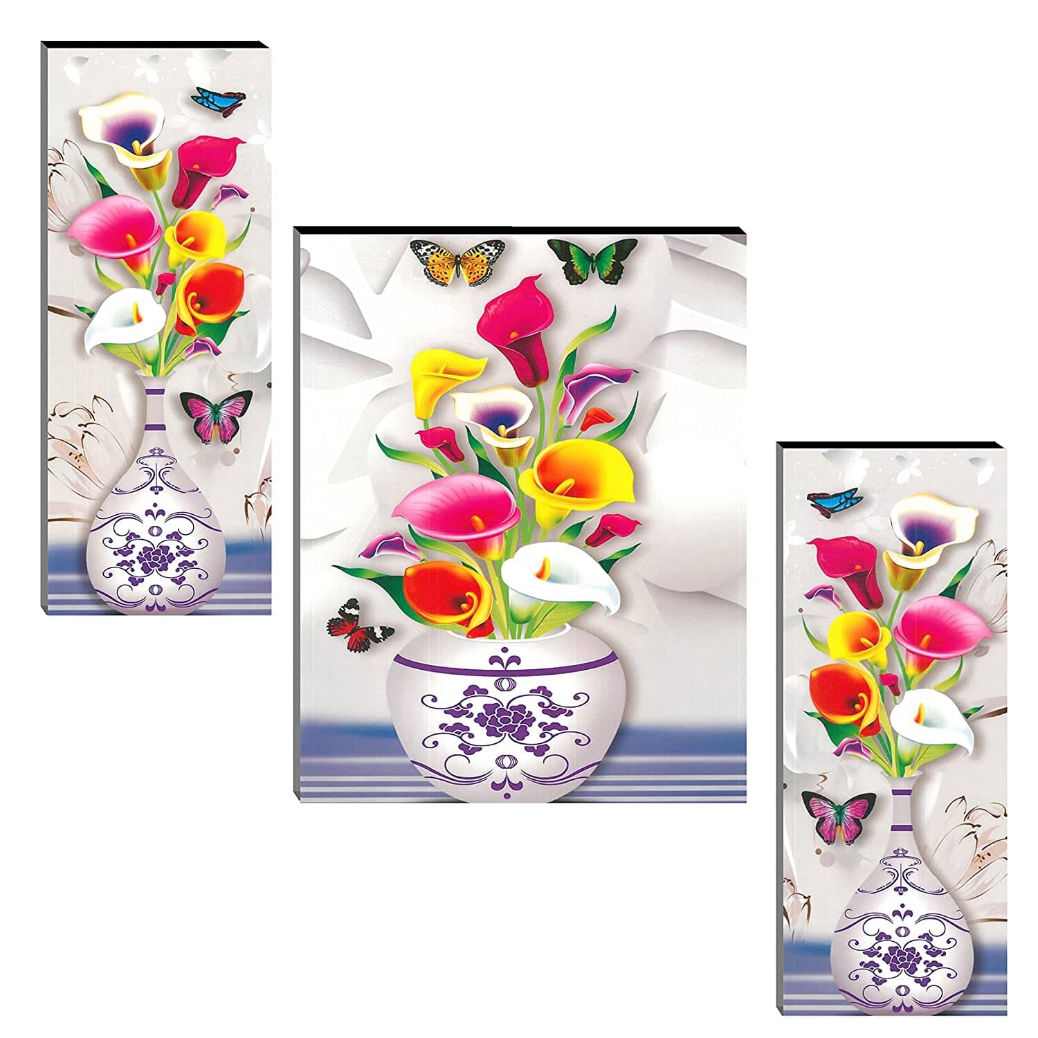     			Indianara - Floral Painting Without Frame