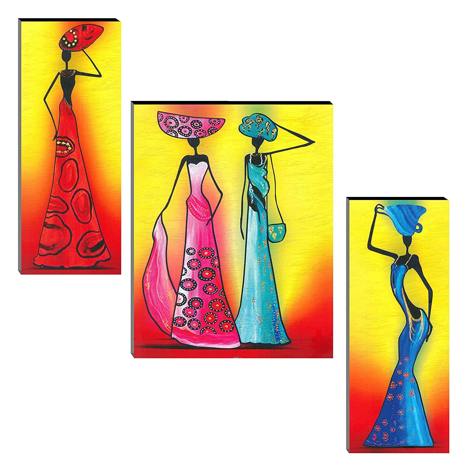     			Indianara - Folk Art Painting Without Frame