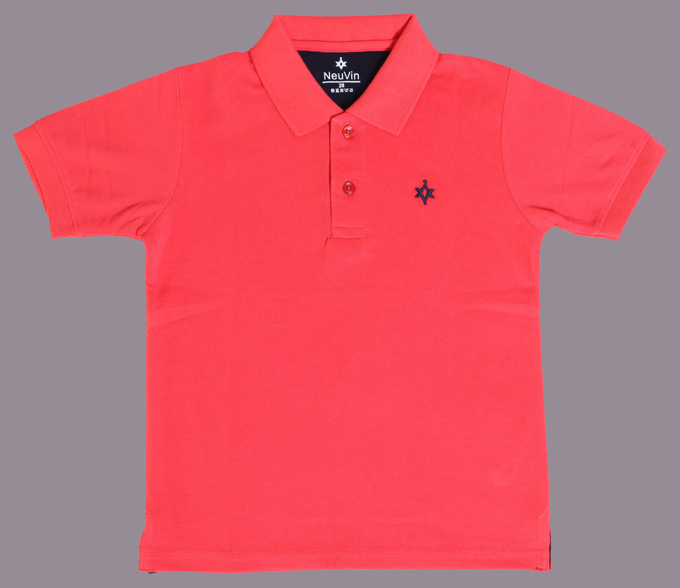     			NEUVIN Pack of 1 Boys Cotton Blend T-Shirt ( Pink )