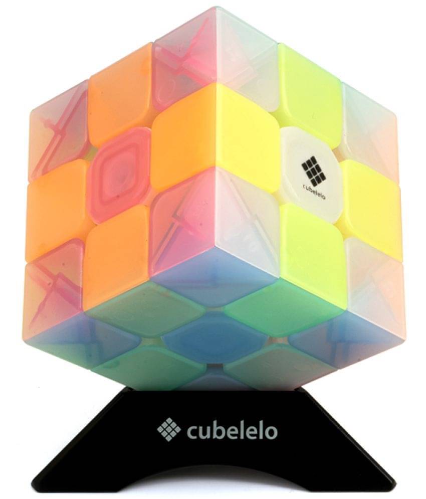    			Cubelelo Drift Jelly Edition Speedcube Magic Cube Puzzle Toy (3x3)