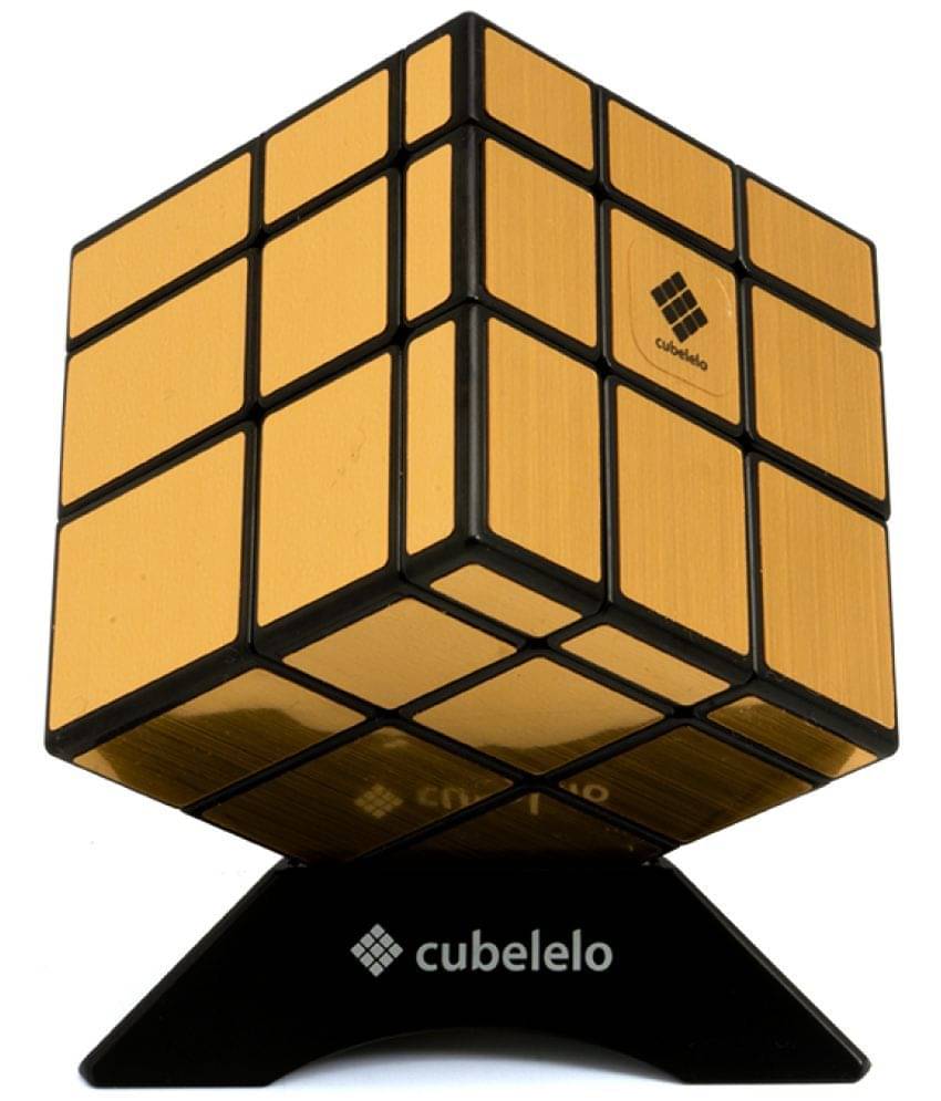     			Cubelelo Drift Mirror Golden 3x3 Magic Speedcube Puzzle Toy