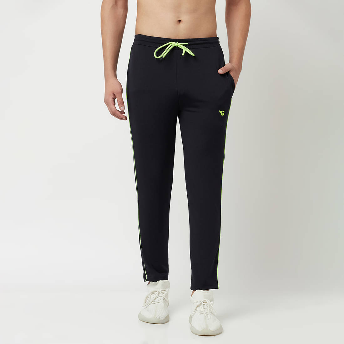 Glito - Navy Blue Polyester Men's Sports Trackpants ( Pack of 1 ) Glito - Navy Blue Polyester Men's Sports Trackpants ( Pack of 1 )