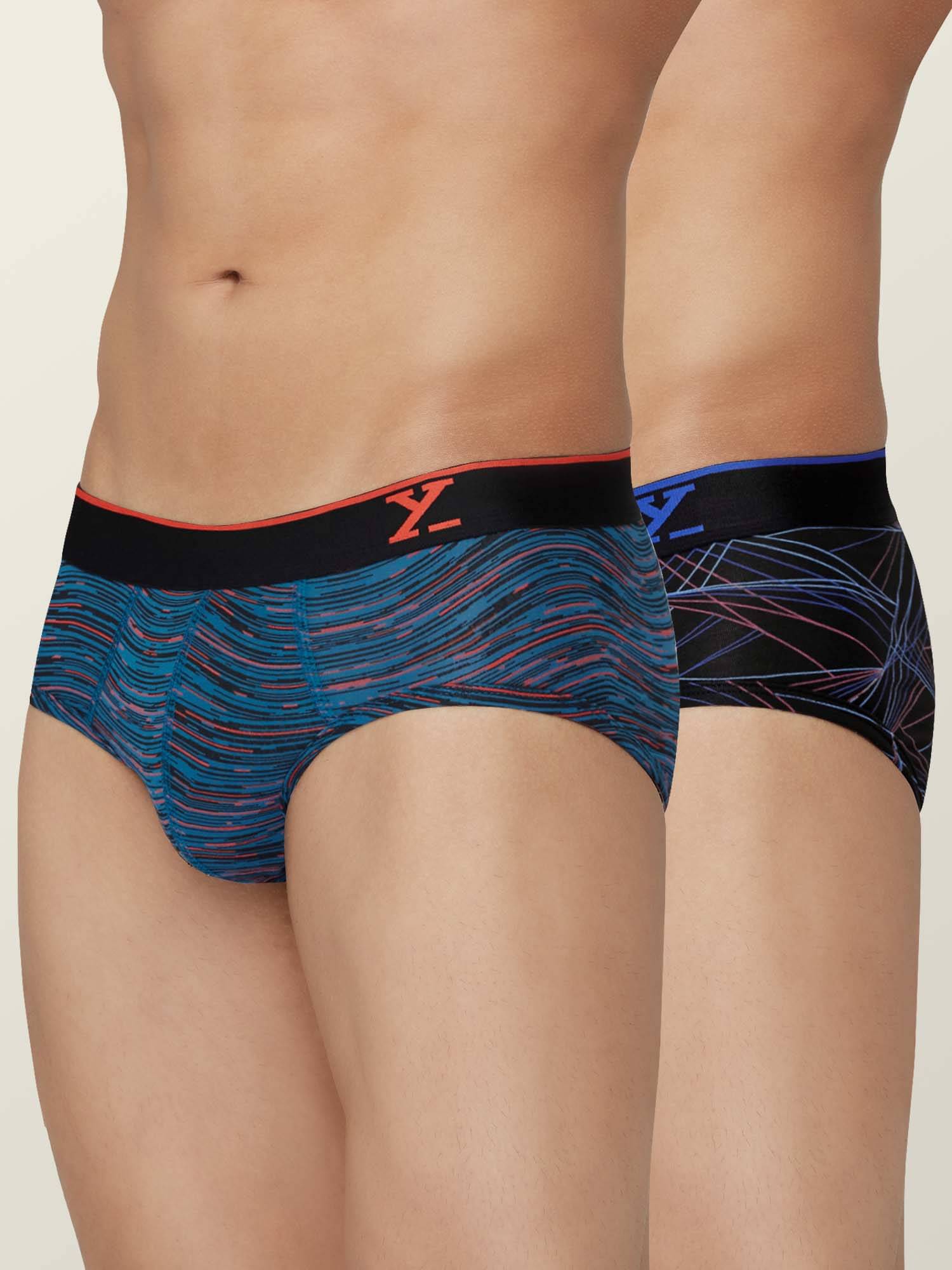     			XYXX Pack of 2 Modal Briefs For Men's ( Multicolor )
