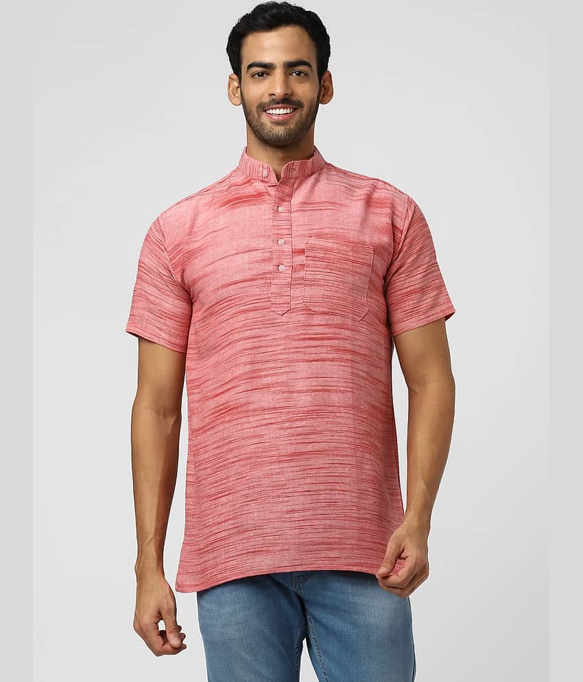 DESHBANDHU DBK - Pink Cotton Men's Regular Kurta ( Pack of 1 ) - Kurtas & Kurta Sets | Buy online on ZillyBuy