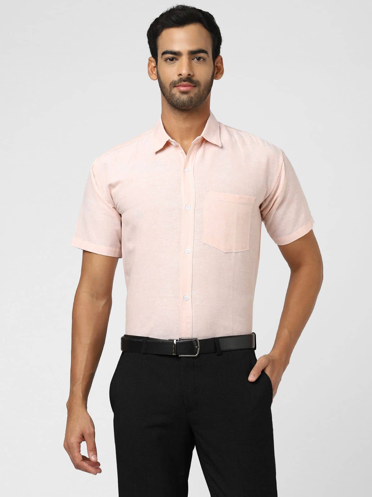 DESHBANDHU DBK - Pink Cotton Regular Fit Men's Casual Shirt ( Pack of 1 )