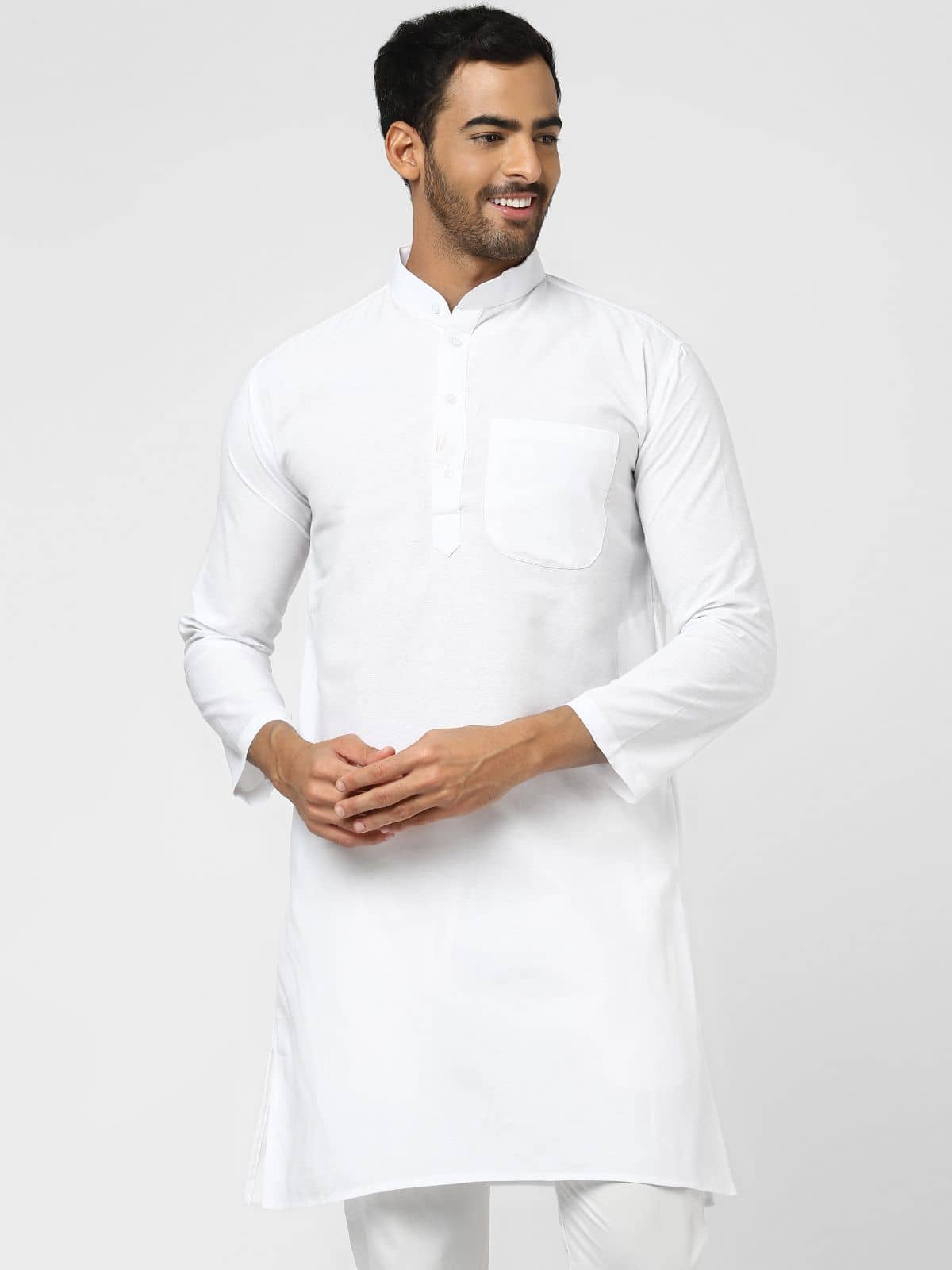 DESHBANDHU DBK - Turquoise Cotton Blend Men's Regular Kurta ( Pack of 1 ) - Kurtas & Kurta Sets | Buy online on ZillyBuy