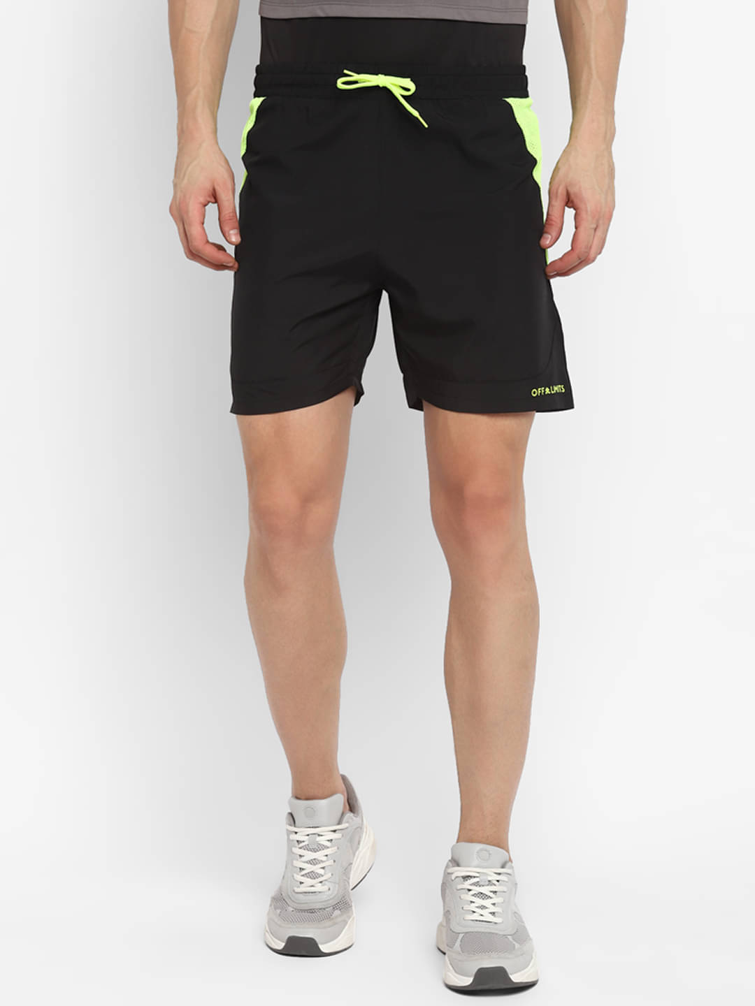 OFF LIMITS - Black Cotton Blend Men's Running Shorts ( Pack of 1 ) OFF LIMITS - Black Cotton Blend Men's Running Shorts ( Pack of 1 )