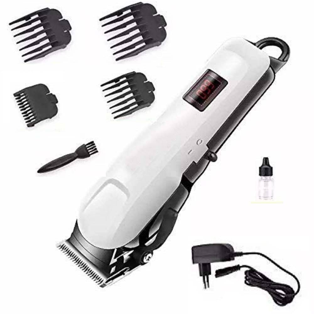     			PSK - Digital Display White Cordless Beard Trimmer