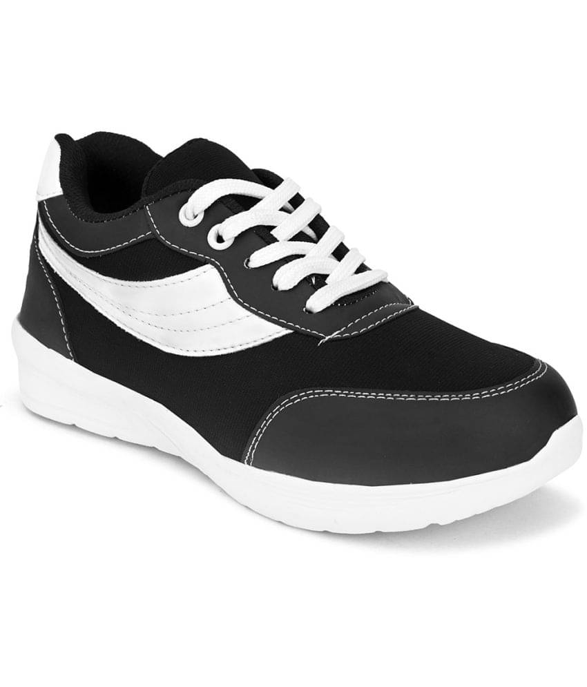     			SCETTRO - Black Women's Sneakers