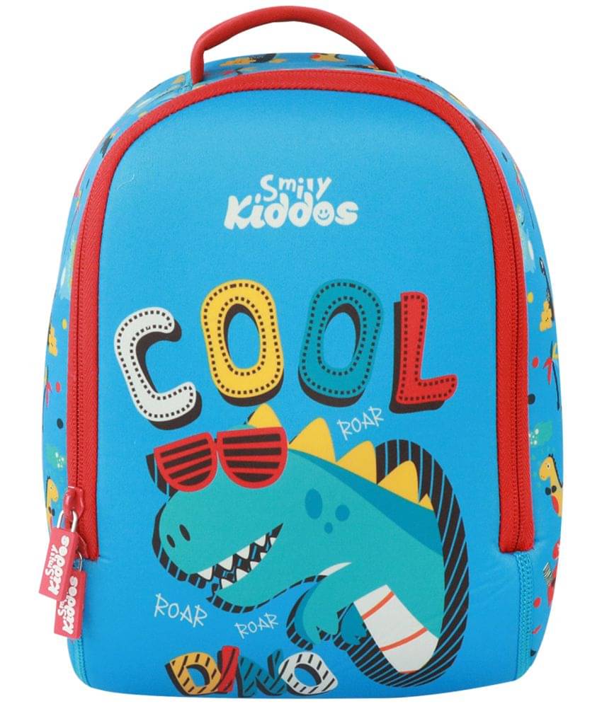 SmilyKiddos 8 Ltrs Blue Polyester College Bag SmilyKiddos 8 Ltrs Blue Polyester College Bag