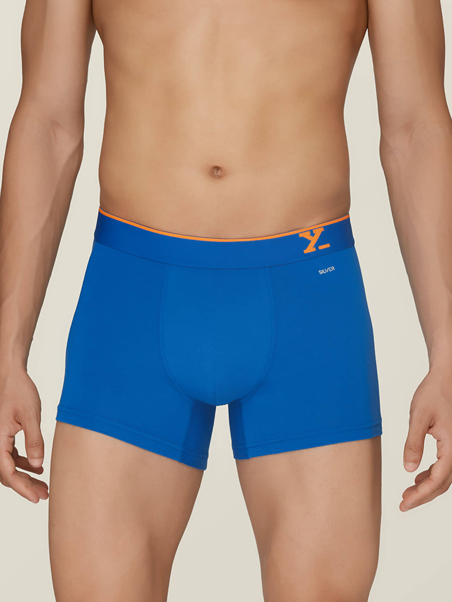 XYXX Pack of 1 Cotton Trunks For Men's ( Light Blue )