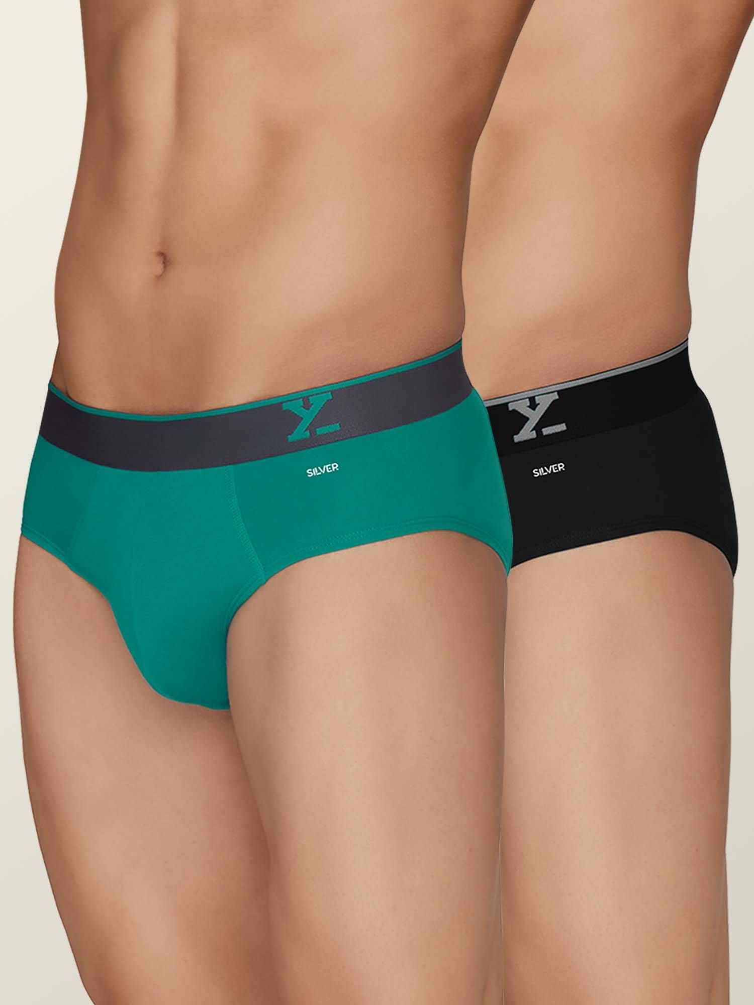     			XYXX Pack of 2 Cotton Briefs For Men's ( Multicolor )