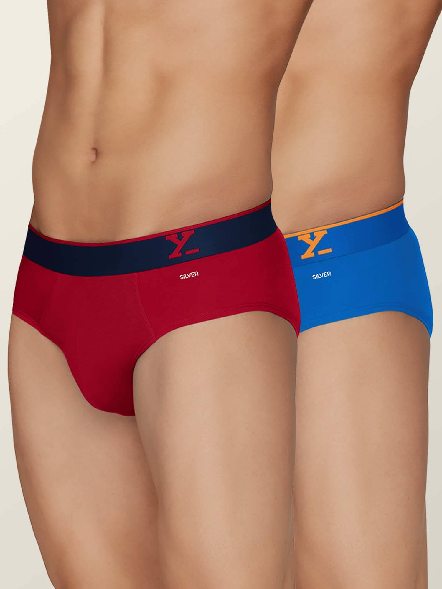     			XYXX Pack of 2 Cotton Briefs For Men's ( Multicolor )