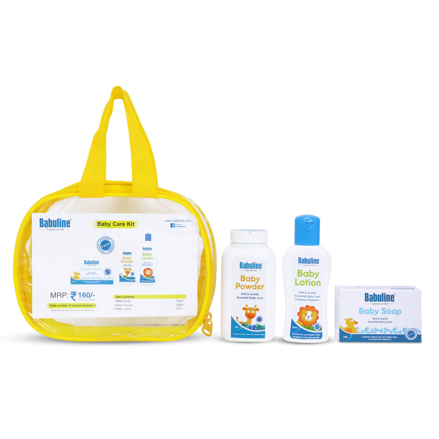     			babuline Baby Kit 150 g Pack of 3