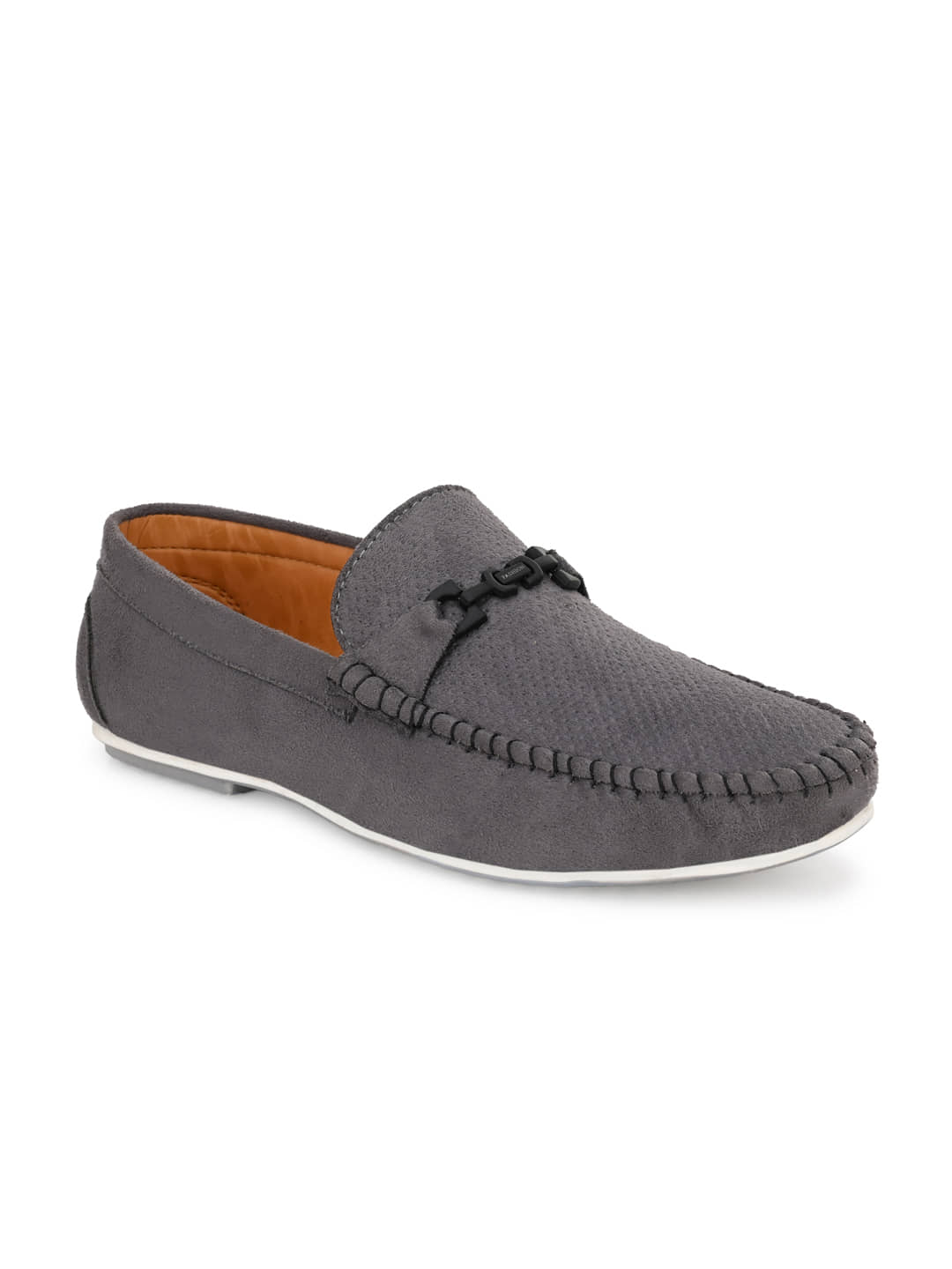 Mactree - Gray Men's Slip on - Formal Shoes | Buy online on ZillyBuy