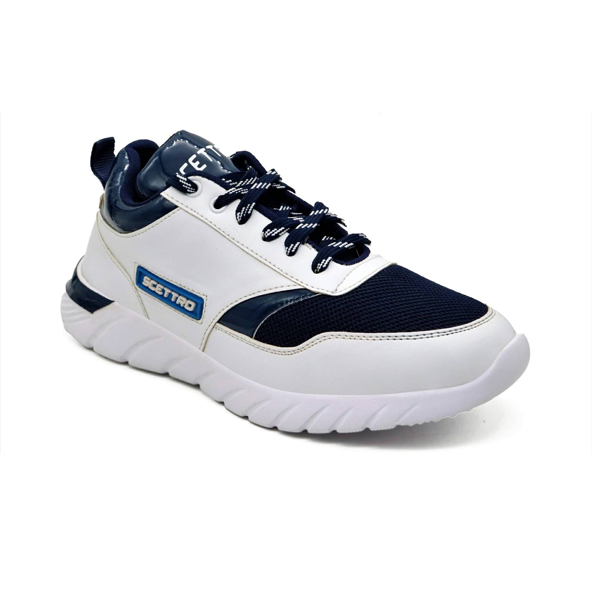     			SCETTRO - Blue Men's Sneakers