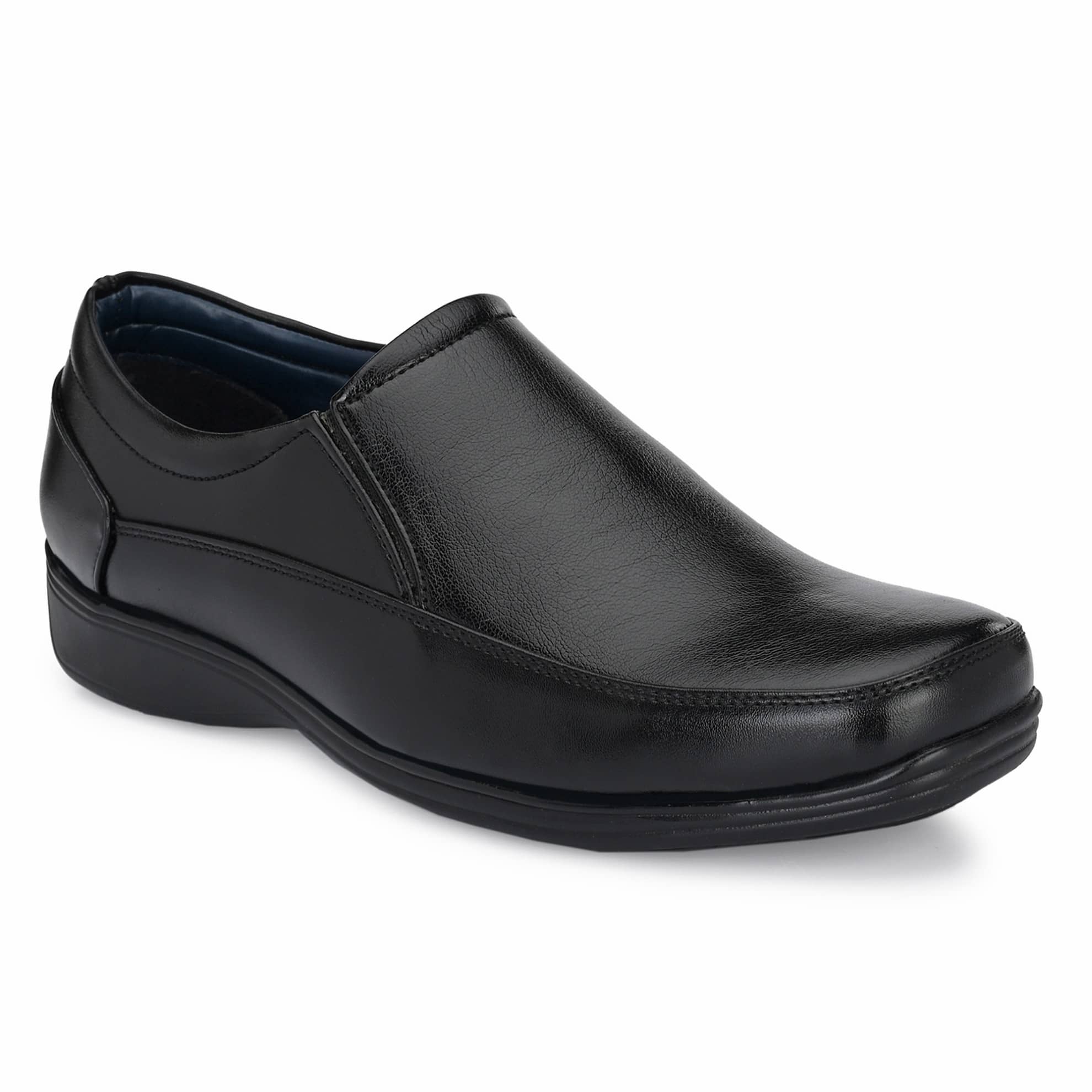 Leeport - Black Men's Slip On Formal Shoes - Formal Shoes | Buy online on ZillyBuy