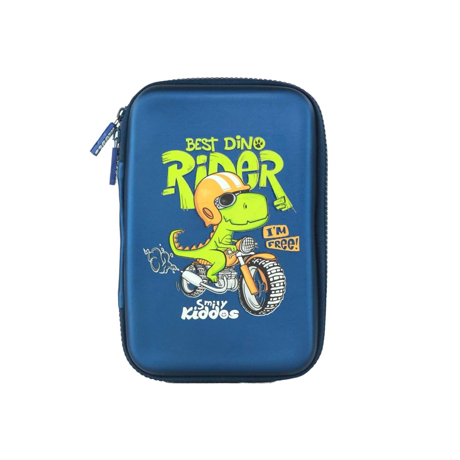     			Smily kiddos Single Compartment Rider Dino - Navy Blue