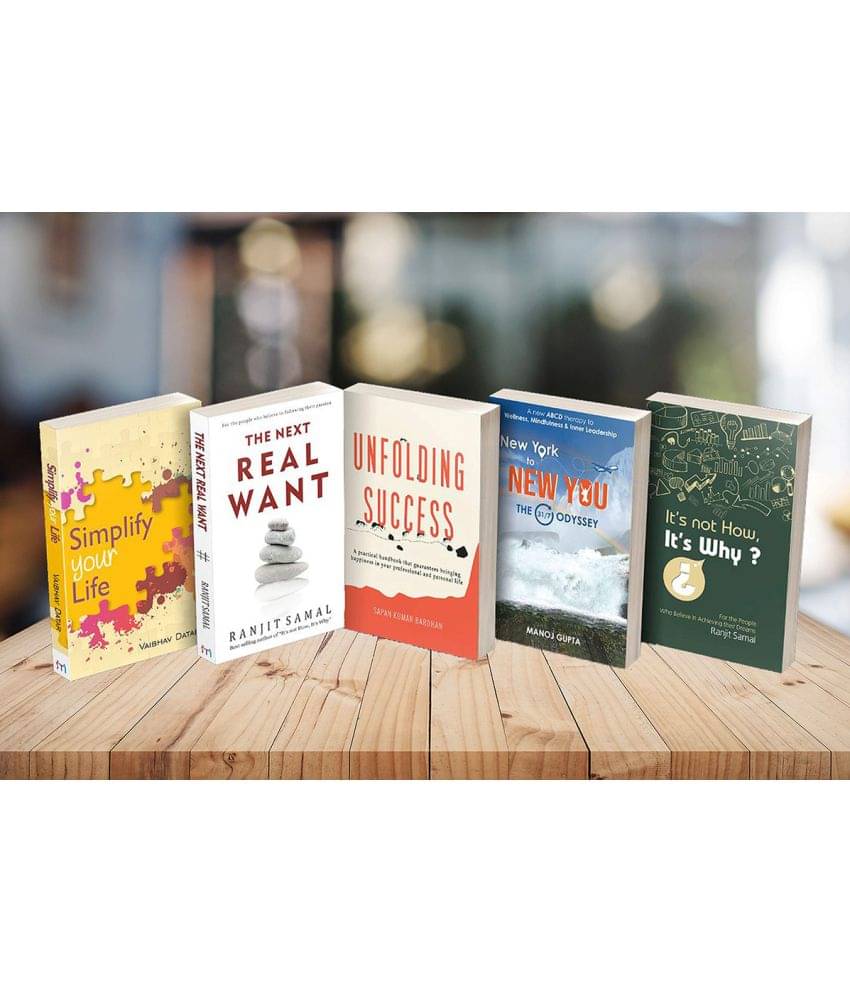     			Combo of 5 Life Changing Books for personal & professional growth