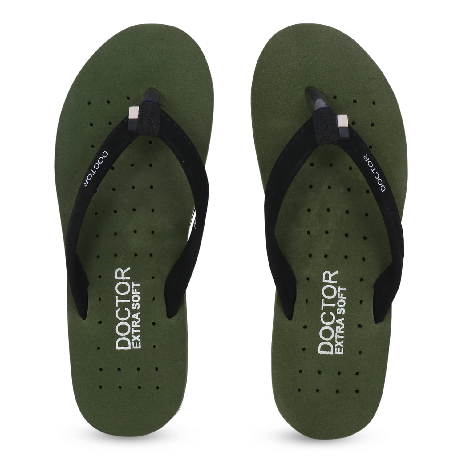 DOCTOR EXTRA SOFT - Olive Women's Thong Flip Flop DOCTOR EXTRA SOFT - Olive Women's Thong Flip Flop