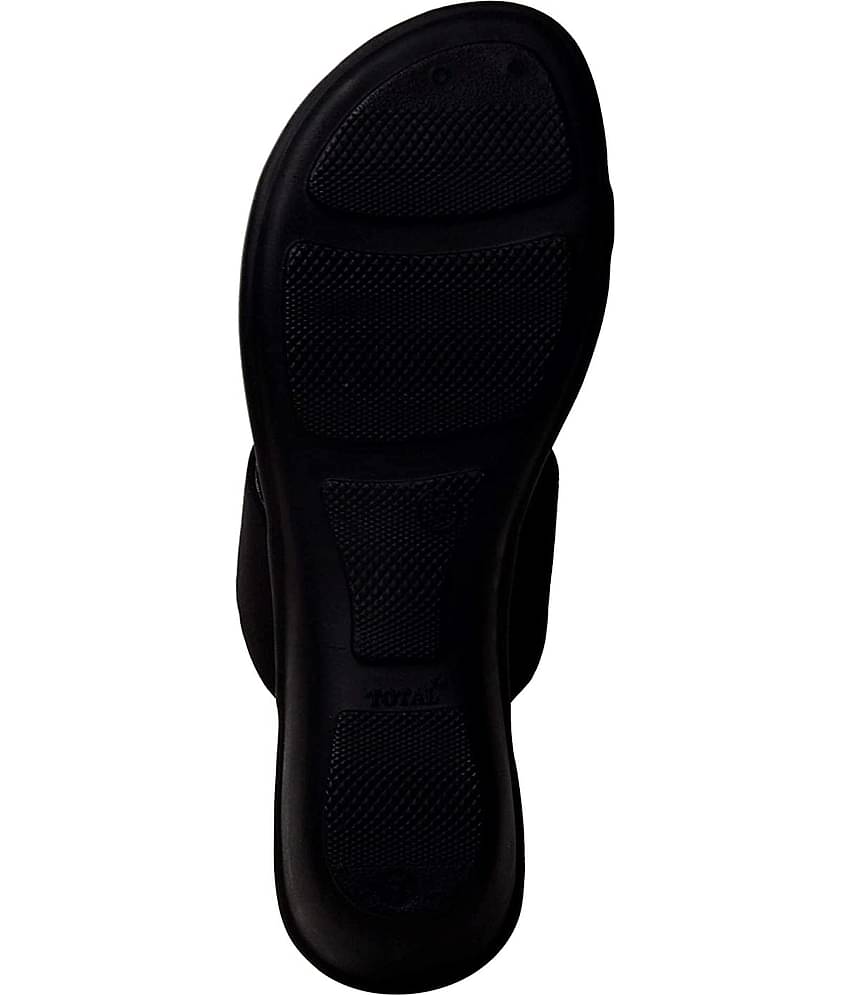 Feel It - Black Women's Slip On Heels