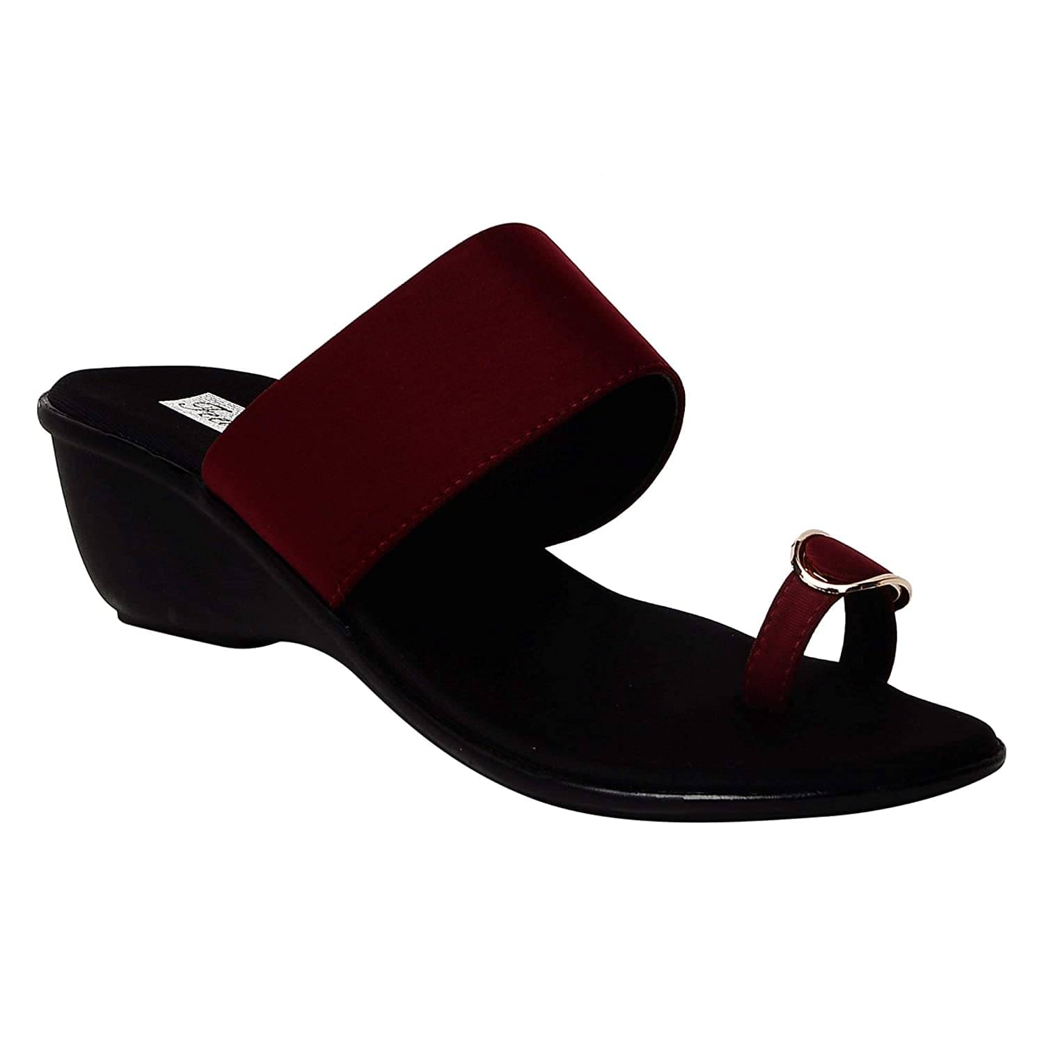 Feel It - Red Women's Slip On Heels Feel It - Red Women's Slip On Heels