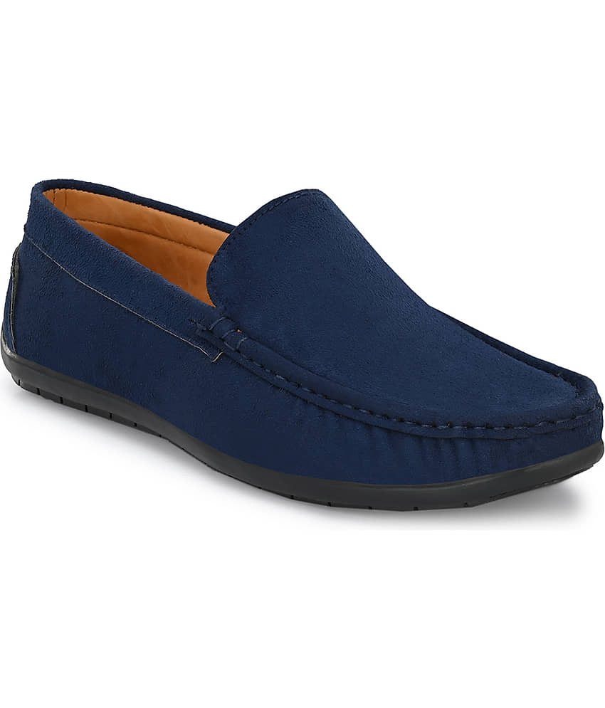 Mactree - Blue Men's Slip on - Formal Shoes | Buy online on ZillyBuy