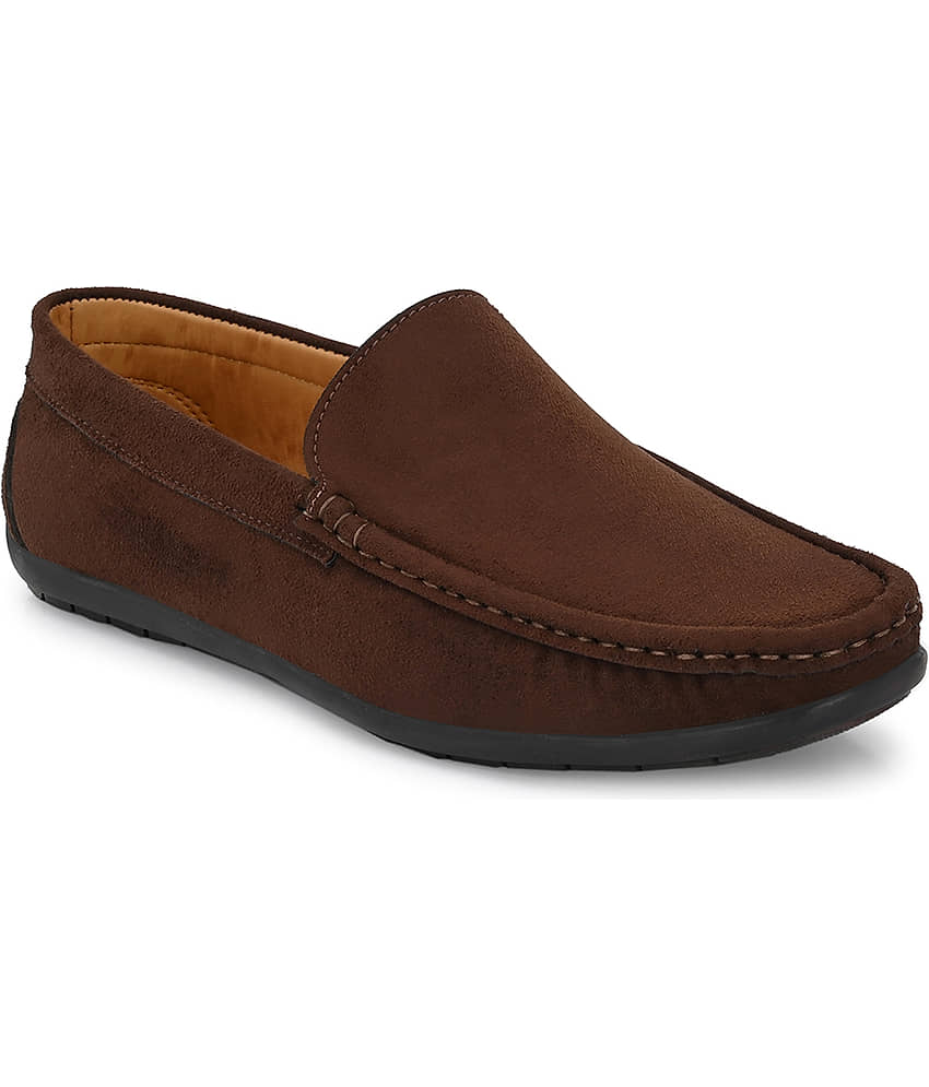Mactree - Brown Men's Slip on - Formal Shoes | Buy online on ZillyBuy