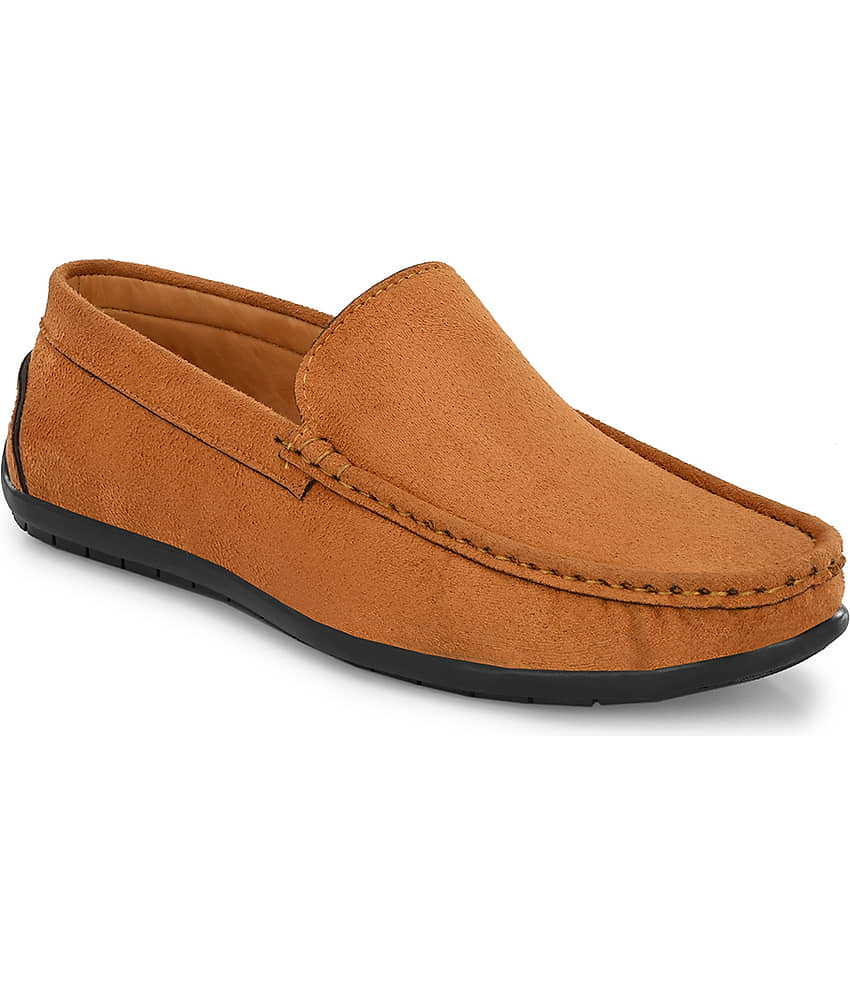 Mactree - Khaki Men's Slip on - Formal Shoes | Buy online on ZillyBuy